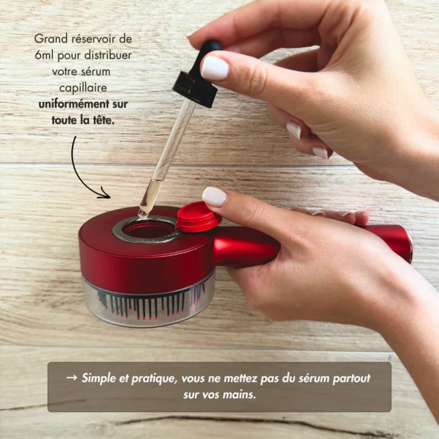 Brosse Massante Autonome 3-en-1